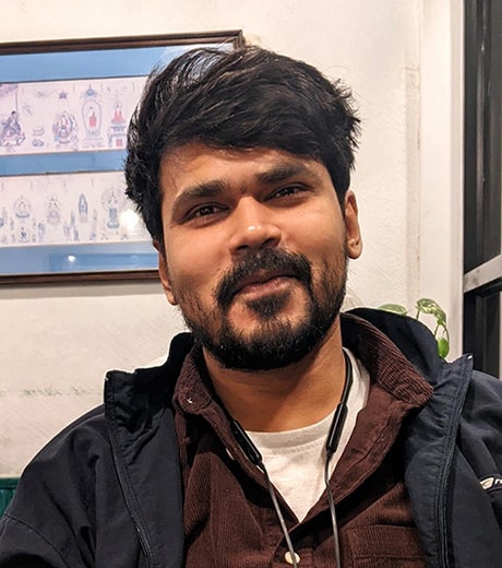 Photo of Linda Hall Library fellow Ritam Sengupta