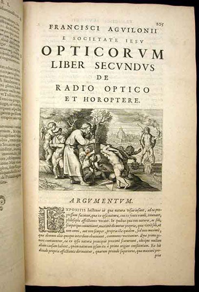 Francisci Aguilonii e Societate Iesu Opticorum libri sex philosophis iuxtà ac mathematicis vtiles.