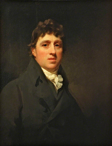 Portrait of Thomas Telford, oil on canvas, by Henry Raeburn, ca 1803, Lady Lever Art Gallery, Port Sunlight Village, Wirral (artuk.org)