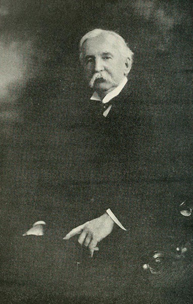 Portrait of Frederic A. Lucas, photograph, 1918 (Wikimedia commons)