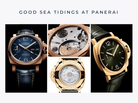 GOOD SEA TIDINGS AT PANERAI LANDMARK