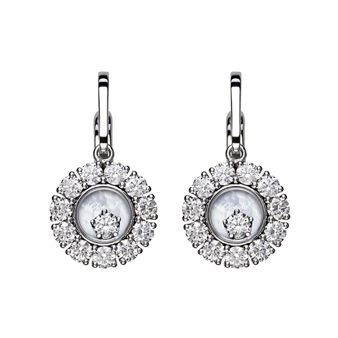 Happy Dreams earring in 18ct white gold set with diamonds (2.25cts ...