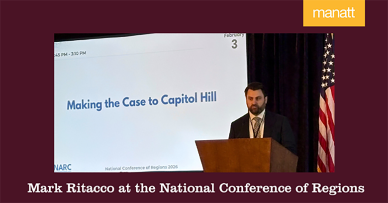 Ritacco Speaker at NARC 2026 - Manatt, Phelps & Phillips, LLP