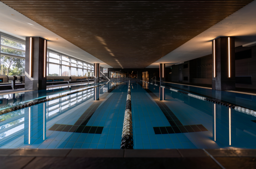 Indoor lap pool at Virgin Active Zetland