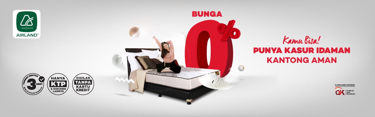 Promo Bunga 0 Di Airland Home Credit