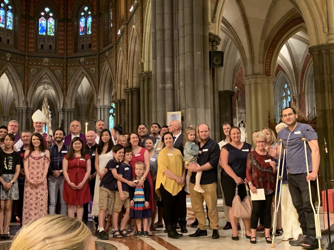 Candidate presentation at St Patrick’s Cathedral 