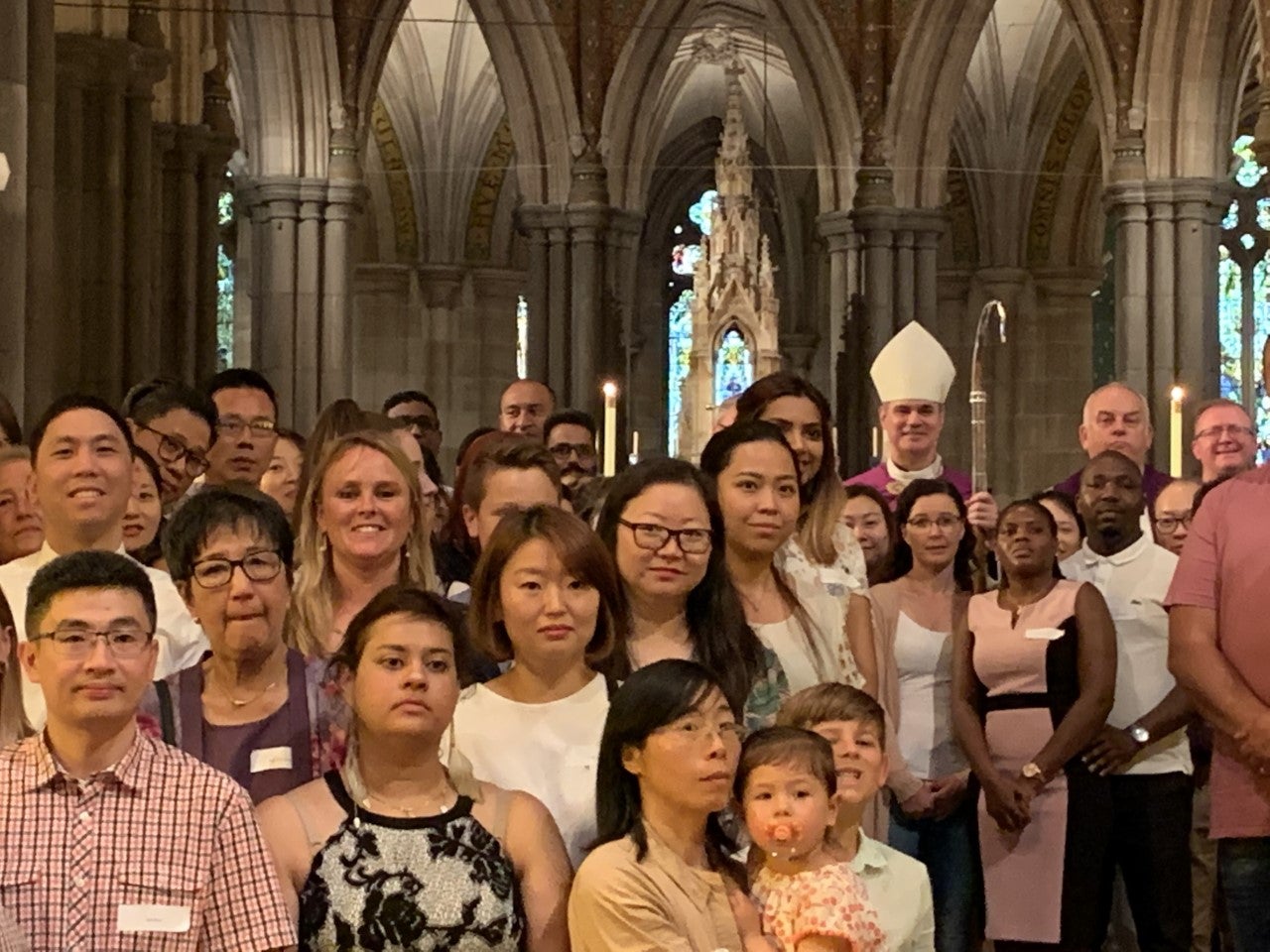 Candidate presentation at St Patrick’s Cathedral 