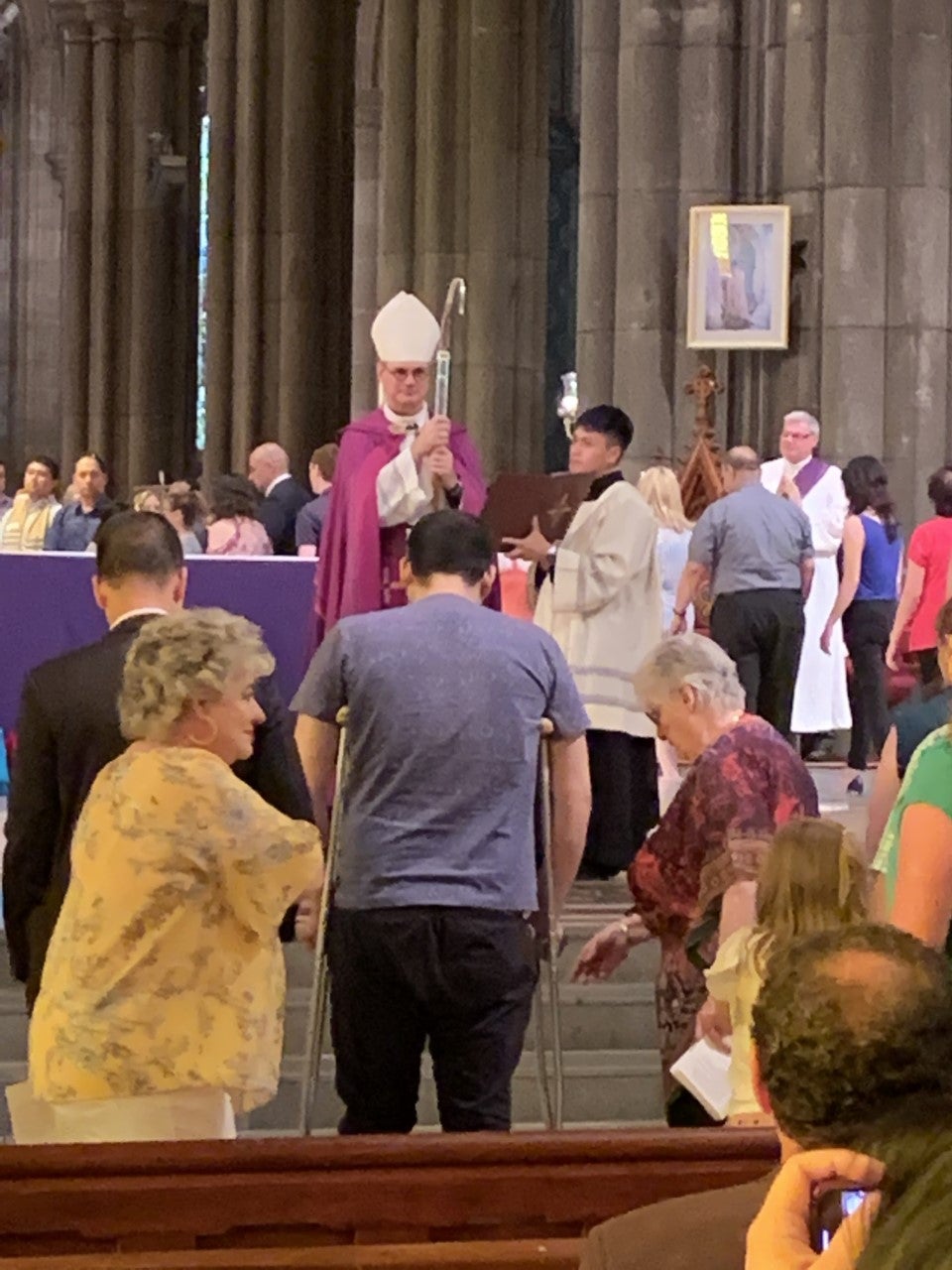 Candidate presentation at St Patrick’s Cathedral 
