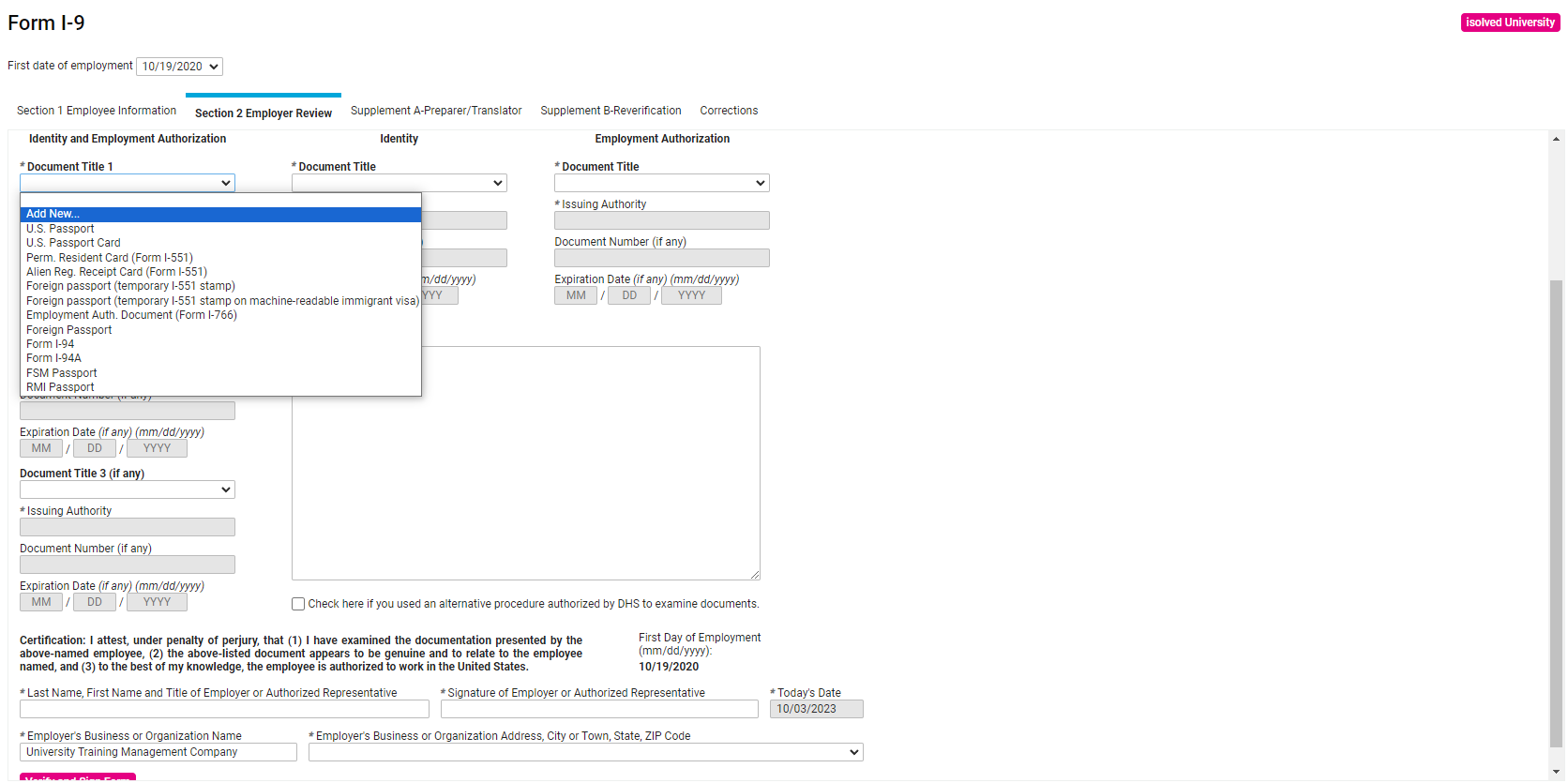 Release Version 9.19 | isolved HCM