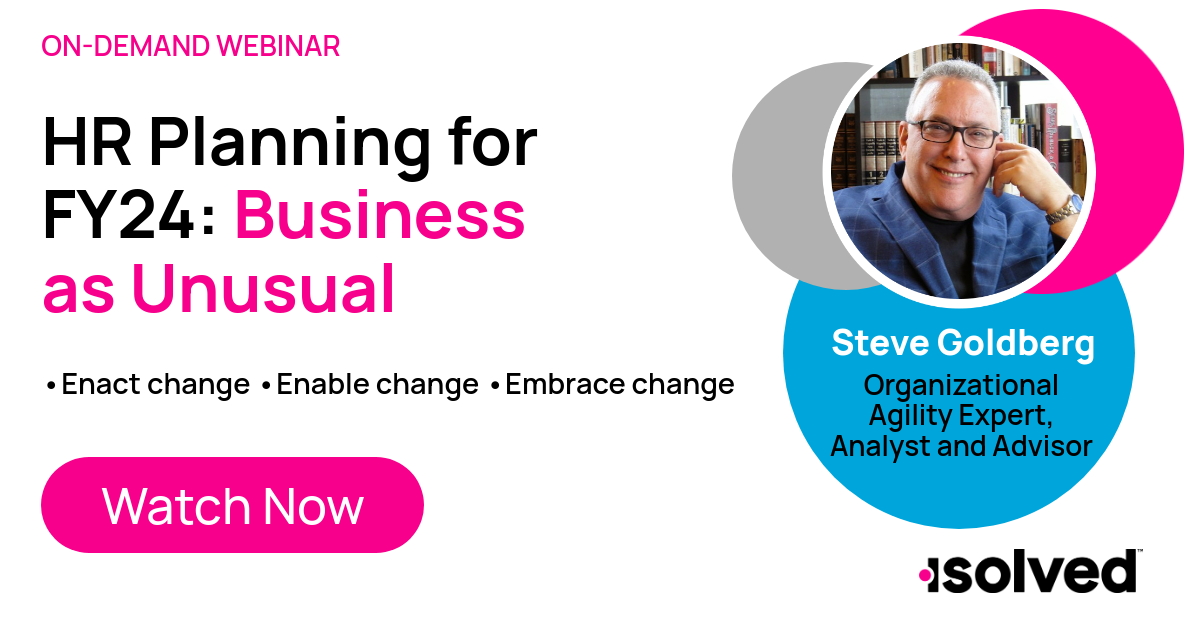 HR Planning for FY24: Business as Unusual