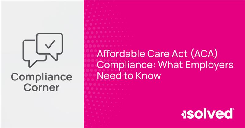 isolved ACA Compliance