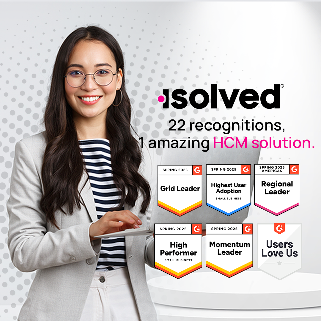 isolved G2 recognition Spring 2025