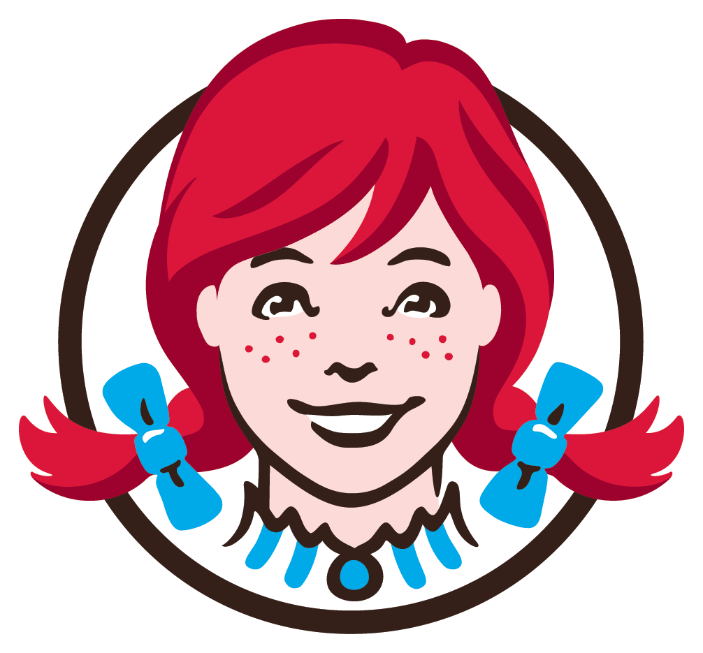 Wendys logo for D&J Fast Foods