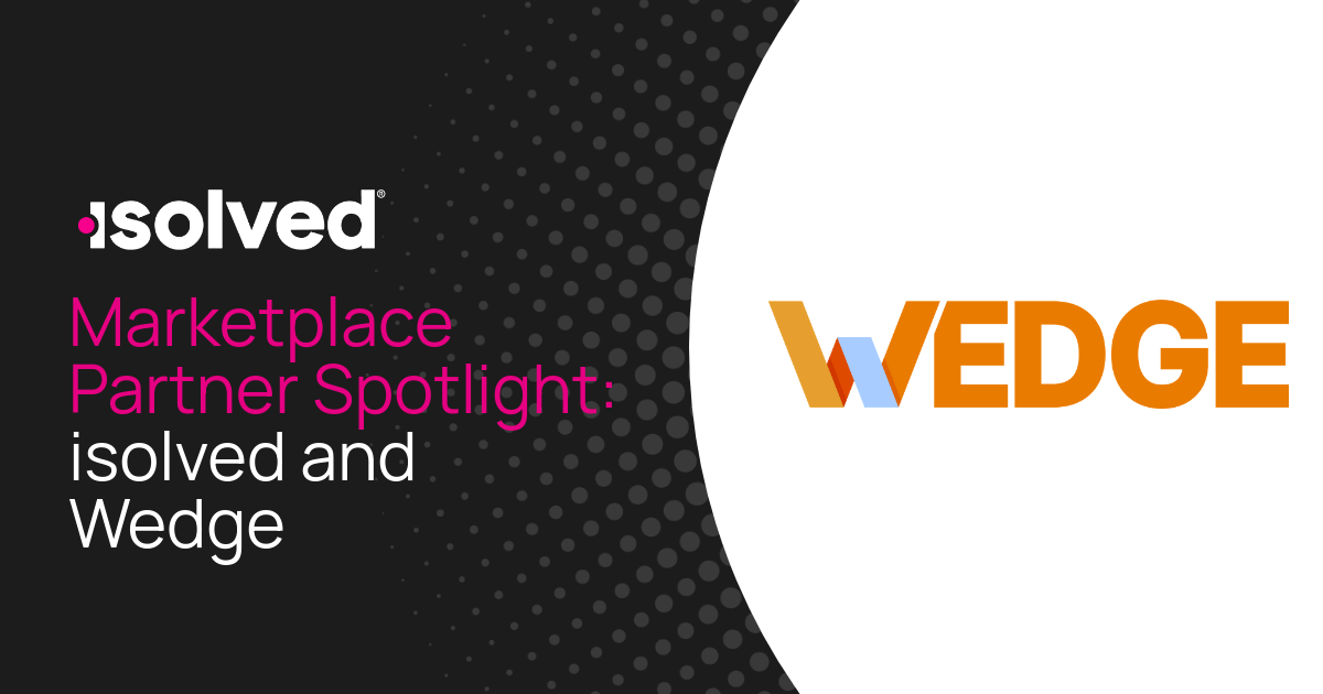 isolved Marketplace Wedge