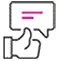 Thumbs up icon 