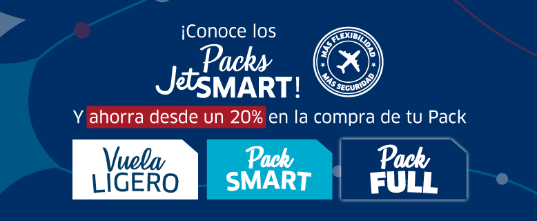 Packs JetSMART Chile | JetSMART.com