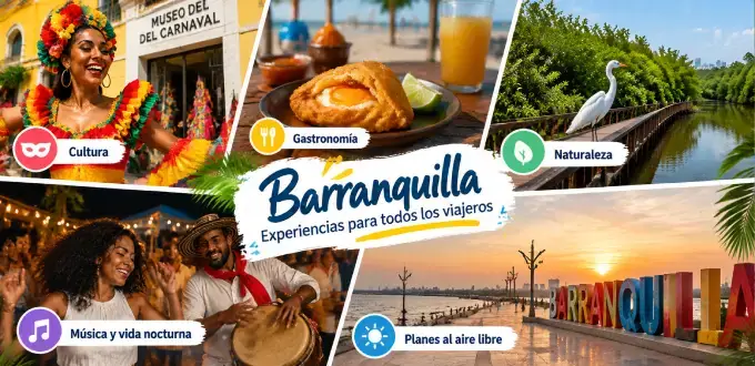 Barranquilla, Colombia: cultura, gastronomía, naturaleza y experiencias turísticas junto al Caribe.
