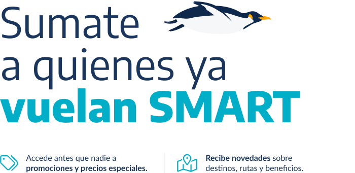 Sumate a quienes ya vuelan SMART