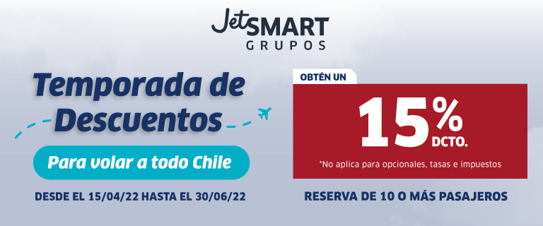 Reservas en Grupo JetSMART – Vuela SMART, Vuela a tu manera