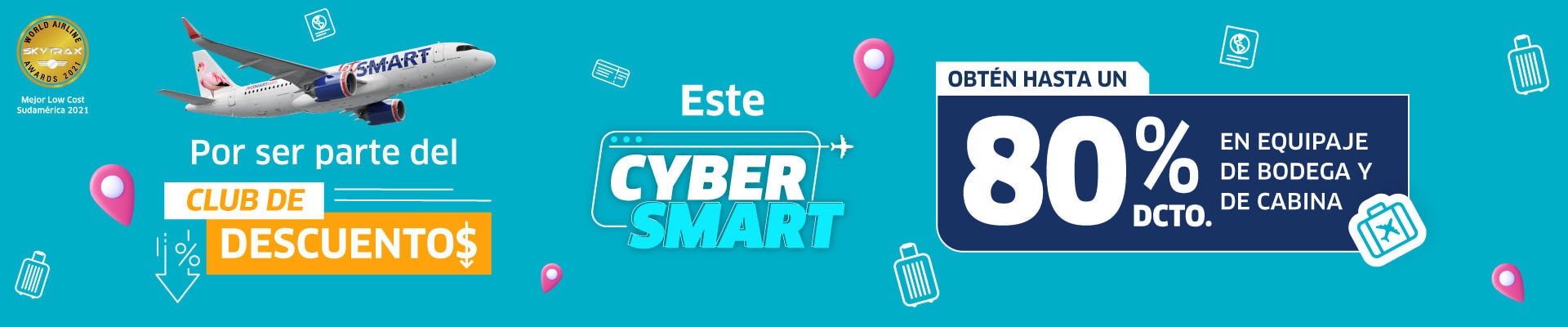Club de Descuentos. ¡Súmate y Ahorra aún más! - Chile | JetSMART.com
