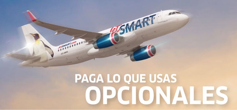 Opcionales Precios - Chile | JetSMART.com