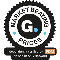 Market beating prices, backed by FDM.