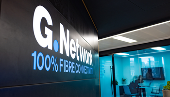 G.Network offices and logo