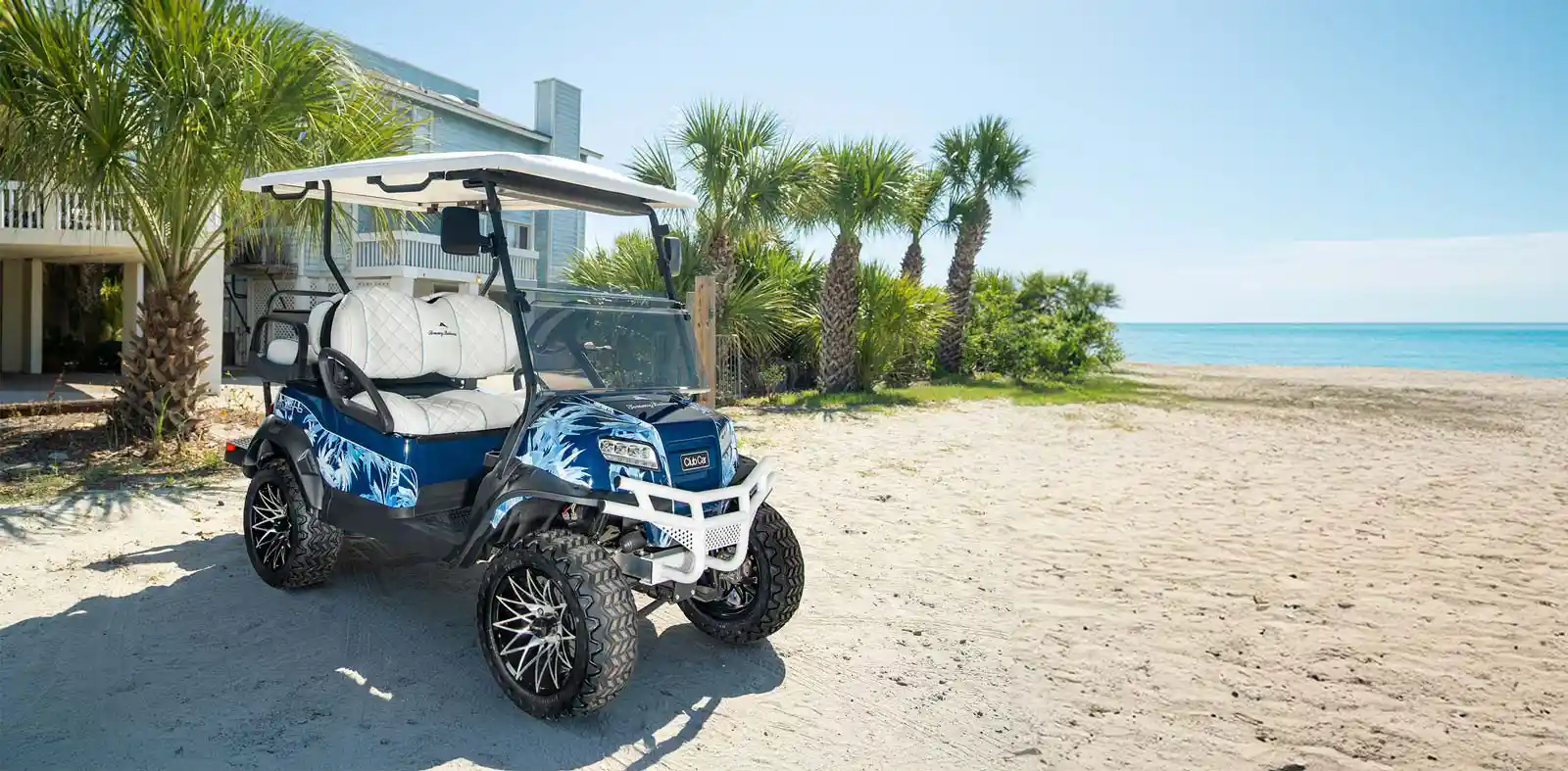 Tommy Bahama Onward Special Edition | Custom Golf Cart | Club Car