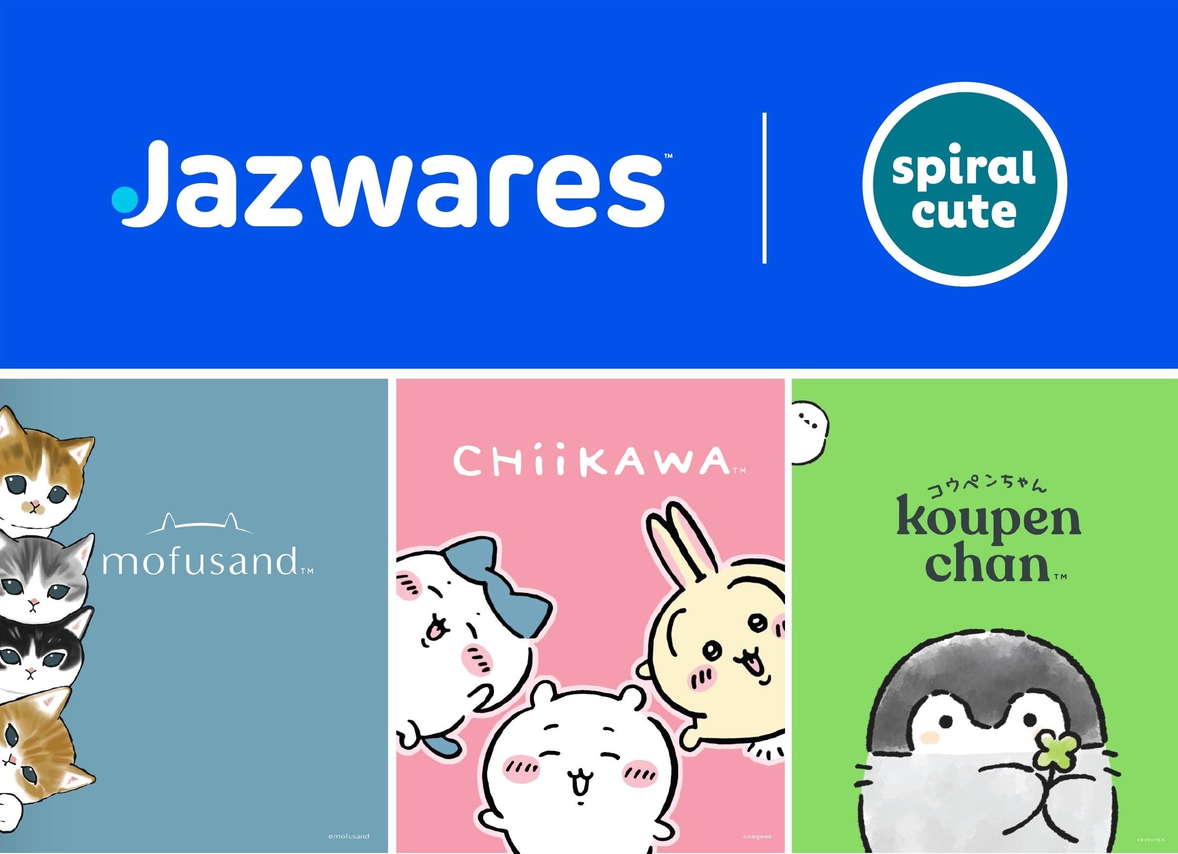 Spiralcute International Announces Master Toy Partnership With Jazwares