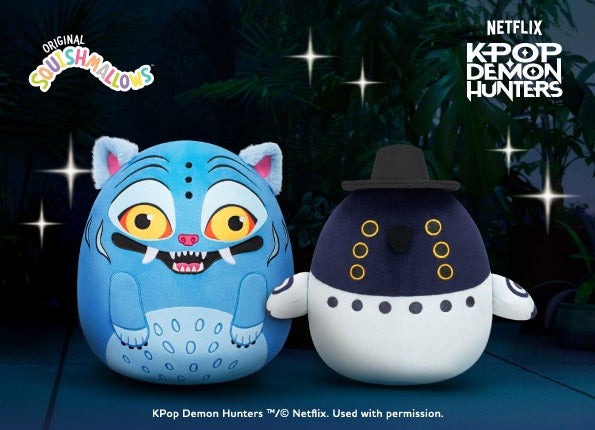 “Squish! Squish! Squish!” Jazwares Reveals KPop Demon Hunters Squishmallows