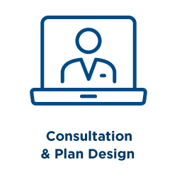 Plan design and consulting icon