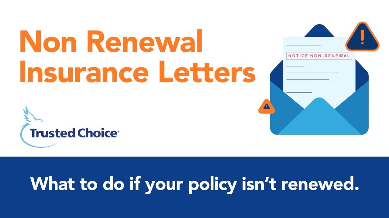 Non-Renewal Insurance Letters: What to Do Vlog cover image