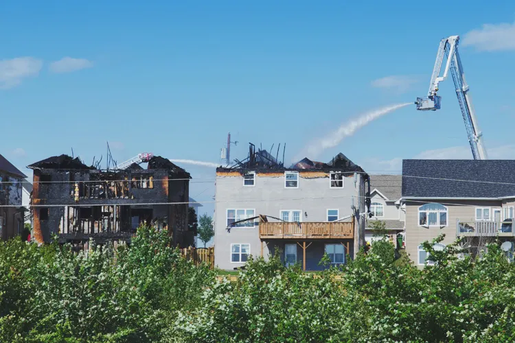 Fire fighters extinguished a fire that destroyed a new home. Who pays after an electric fire in Mississippi?