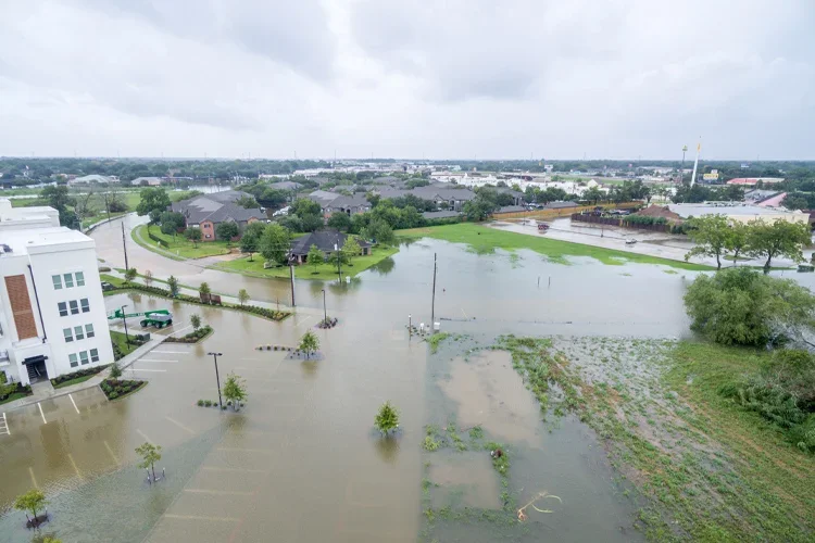 Flooded streets after Hurricane. How Much More Does Home Insurance Cost in High Flood Areas?