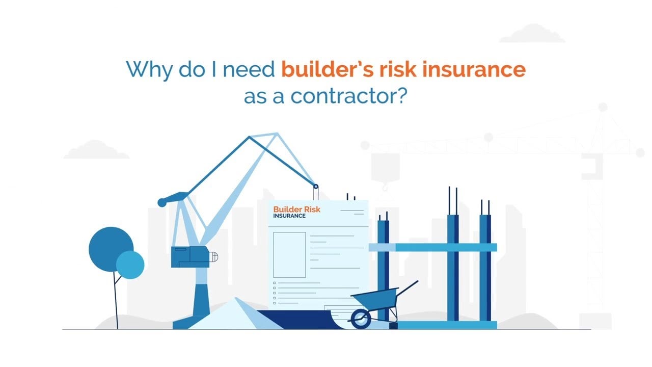Title card for video titled "Why do I Need Builder's Risk Insurance as a Contractor?"