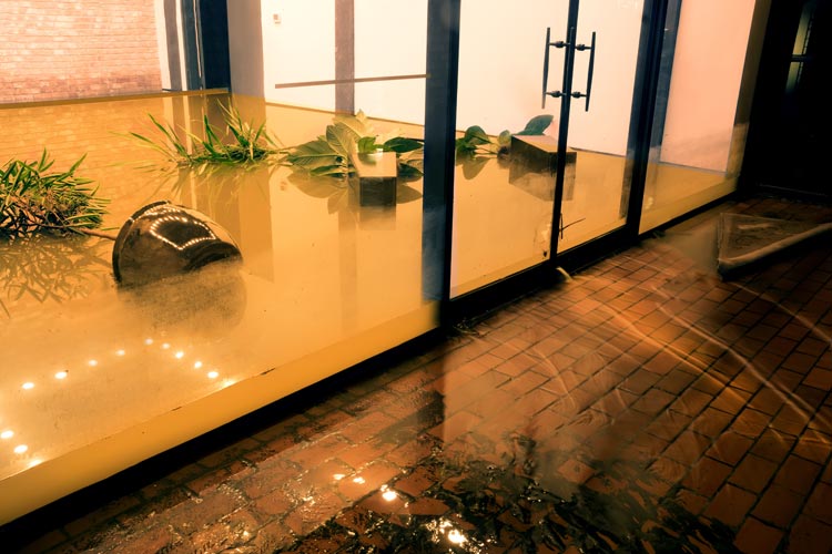 What if a storm causes irreparable water damage to my Florida business