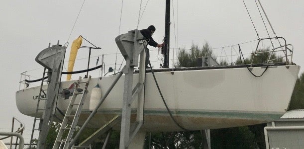 Seventeen Year Young Carbon Mast Restoration