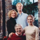 Charles Koch and his family