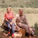 Fred and Mary Koch outdoors