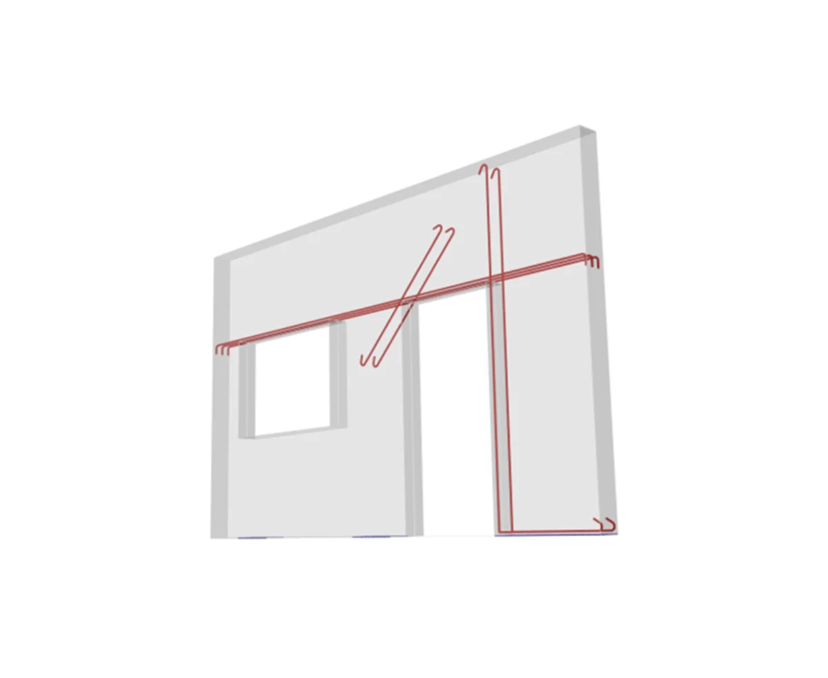 Precast and cast in situ walls