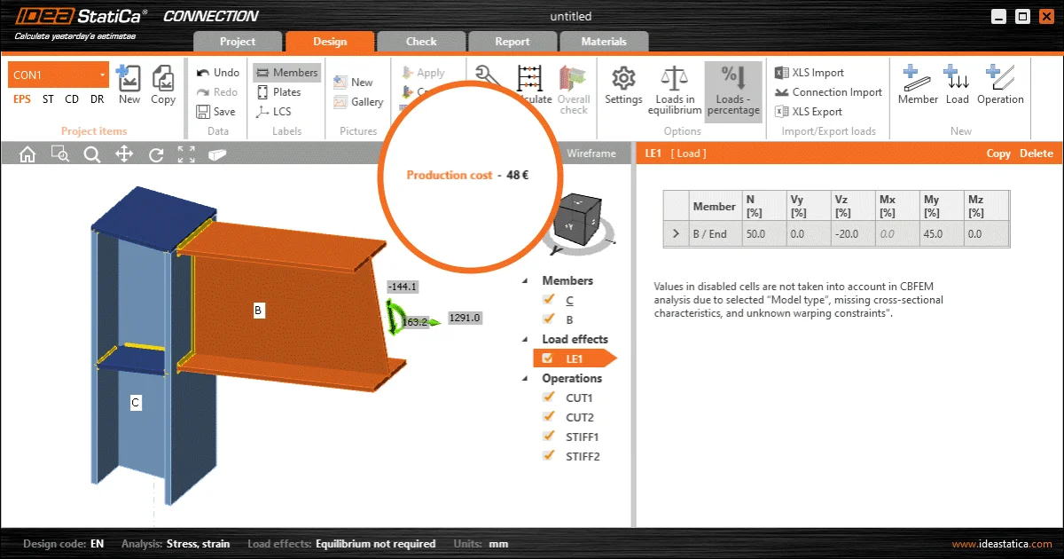 Informacje o wydaniu IDEA StatiCa Steel 20.1