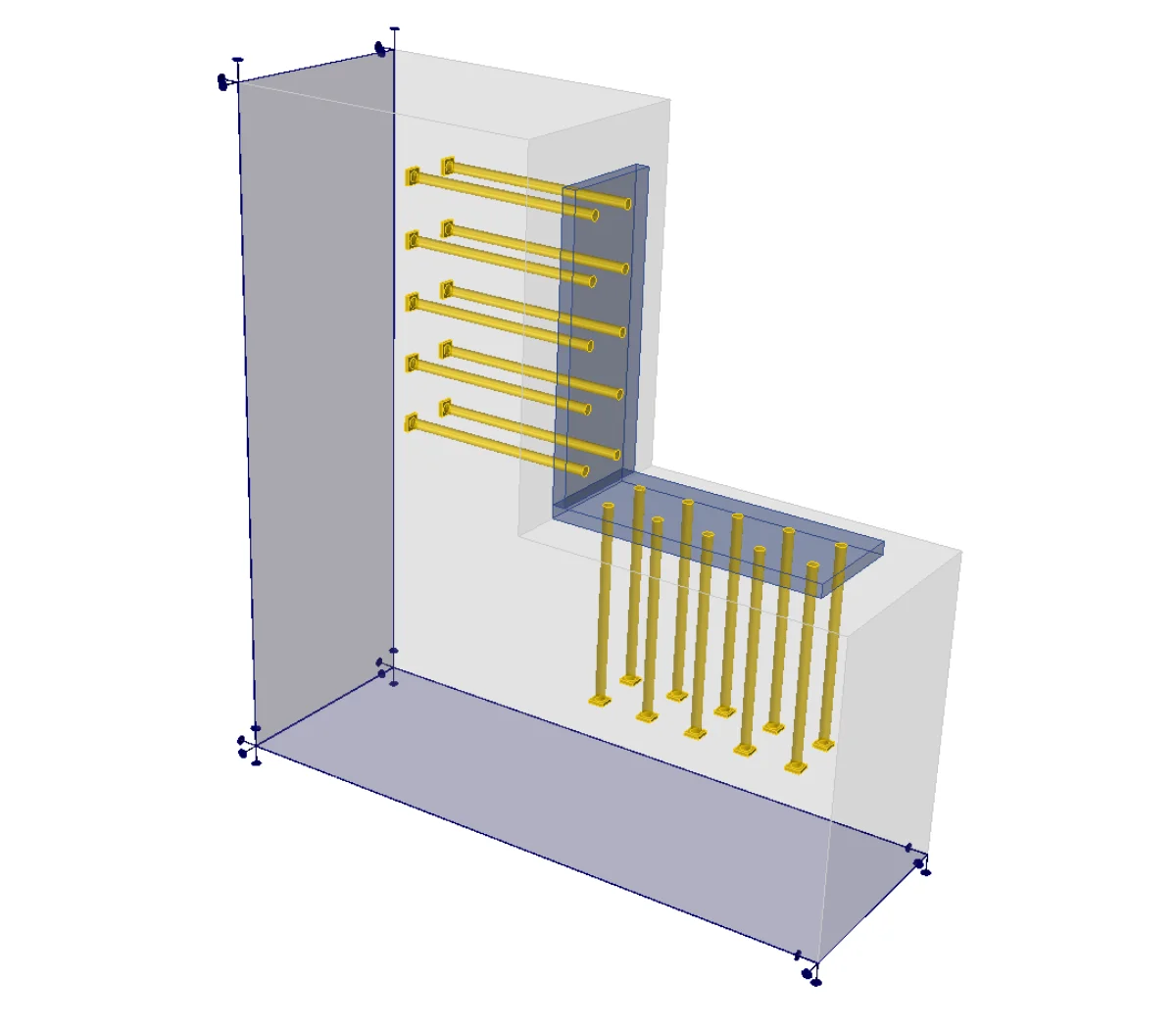 Corner anchoring