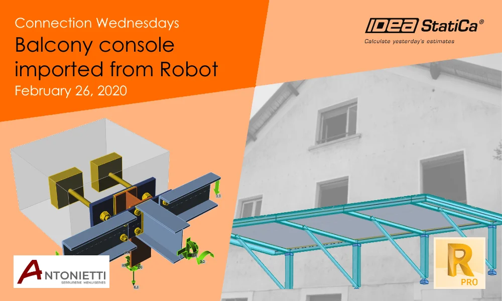 Connection Wednesdays – Balcony console imported from Robot