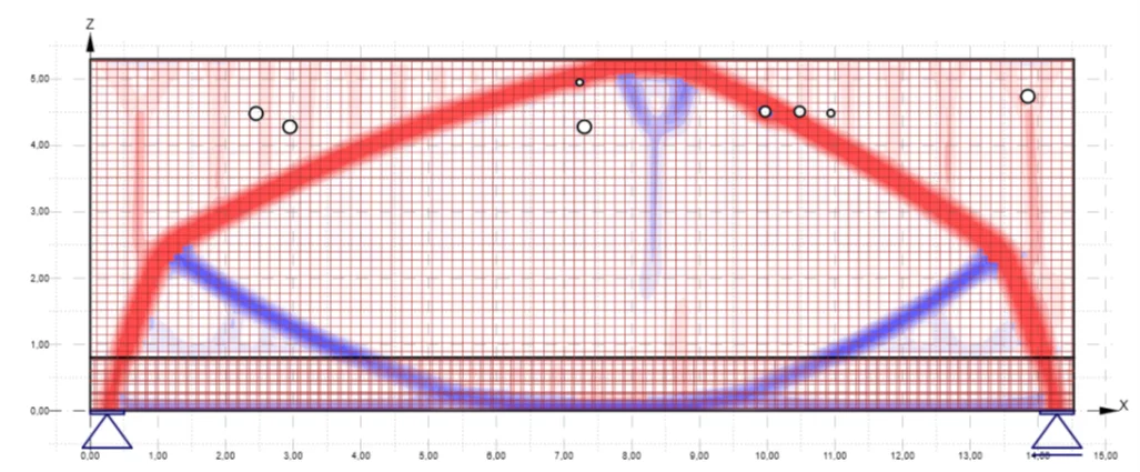 Dimensionamiento de una viga de gran canto para un proyecto de construcción industrial