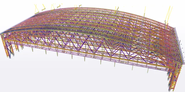 Air arabia hangar visualisation