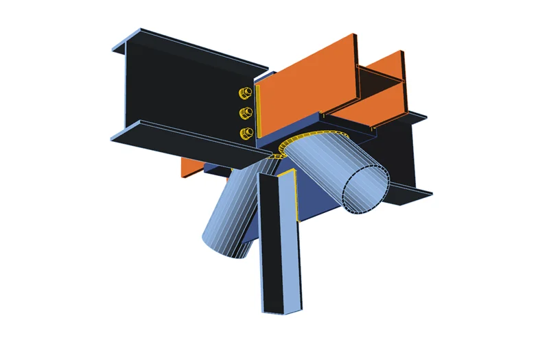 Staal-op-staal verbinding in IDEA CONNECTION