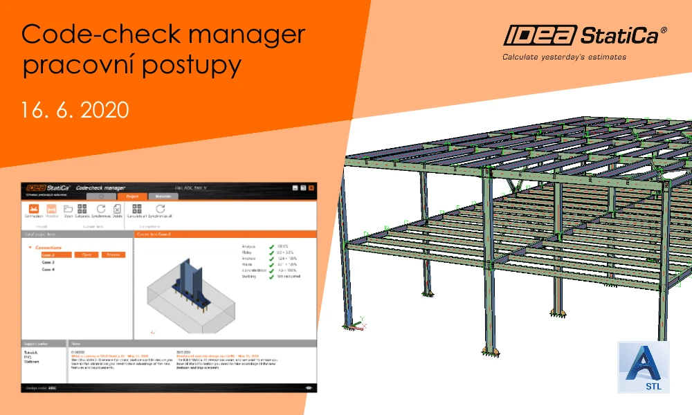 Code-check manager – pracovní postupy