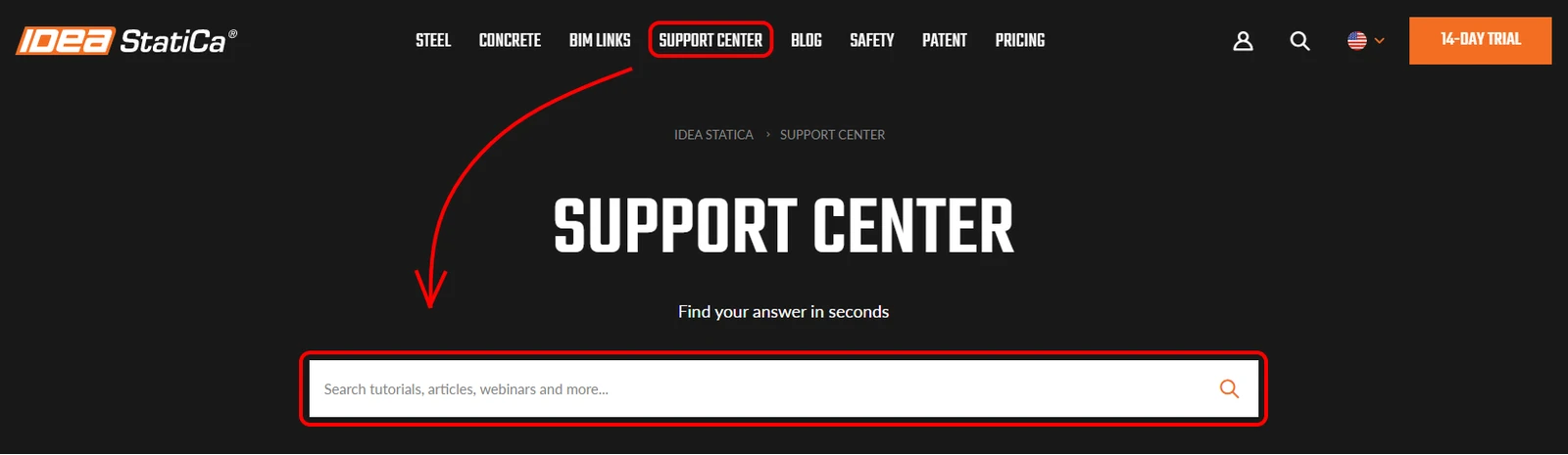 support center