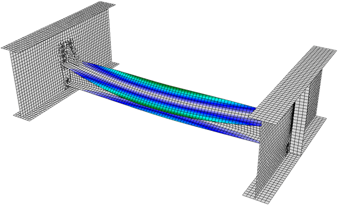 Stahlbau Beulanalyse FEM