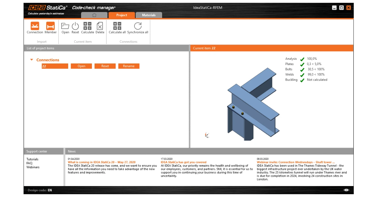 Comment fonctionnent les liens BIM pour IDEA StatiCa Connection ?